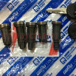 5887173 Fiat kit impariglio blocchetto cilindretti serratura chiavi Argenta