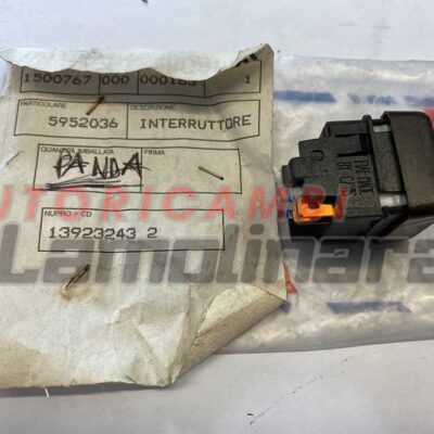 5952036 FIAT PANDA  PANDA 4X4  INTERRUTTORE LUNOTTO TERMICO/ HEATED REAR WINDOW SWITCH