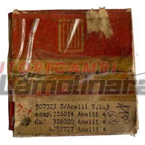 Fasce elastiche segmenti pistoni Lancia Appia Goetze 68x2+2+2+3+3 mm standard