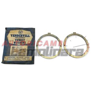 Bronzine anelli spallamento Alfa Romeo 1900 2000 spider berlina mot. 102 VPW163 Vandervell