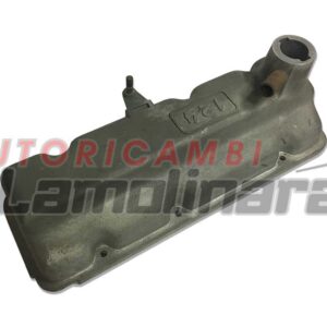 Coperchio punterie valvole in alluminio Fiat 124 Valve cover tapa de balancines