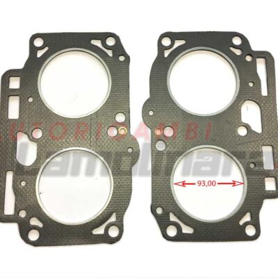pair of cylinders Heads gaskets Lancia Gamma 2000 cc boxer engine bore 91,50