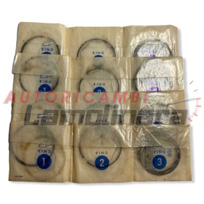 Fasce elastiche pistoni Alfa Romeo Giulia 1300 Giulietta 74×2+2+4 std ate standard