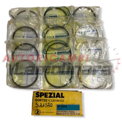 Fasce elastiche pistoni Alfa Romeo Giulia 1300 Giulietta 74×2+2+4