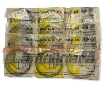 piston rings Kolbenringe Alfa Romeo Giulia Giulietta Alfetta 1600 ti / gt 78×1,75+1,75+4 mm std Goetze standard