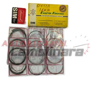 Fasce elastiche segmenti pistoni Lancia Appia Goetze 68x2+2+2+3+3 mm standard