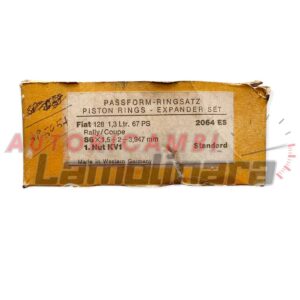 piston rings Kolbenringe Fiat 128 Rally 3p x1/9 86x1.5+2+3.947 mm 2064ES STD 86