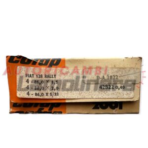 anillos de pistón Fiat 128 Rally 3p x1/9 86x1.5+2+3.96 mm 42822 +0.4 86.40 COFAP