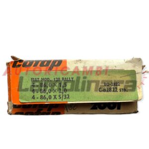 Fasce elastiche pistoni Fiat 128 Rally 3p x1/9 86x1.5+2+3.96 mm C82822 STD 86.00