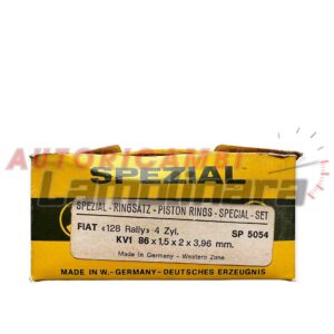 Fasce elastiche pistoni Fiat 128 Rally 3p x1/9 86x1.5+2+3.96 mm SP5054 STD 86.00