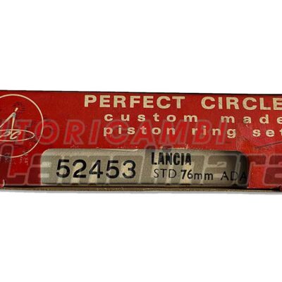 fasce elastiche pistoni Lancia Fulvia Coupé 76×1,5+2+4 mm std perfect circle