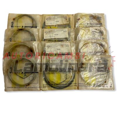 Fasce elastiche segmenti pistoni Alfa Romeo Giulietta 74×2+2+4 +0,4mm Goetze