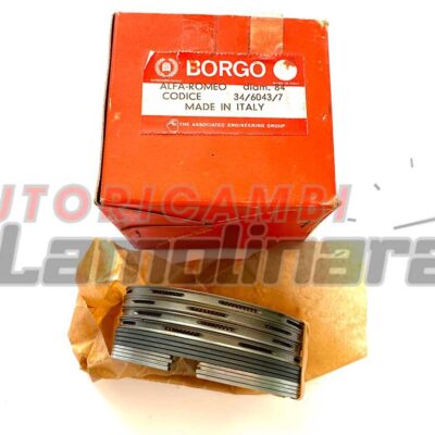 Fasce elastiche segmenti pistoni BORGO Alfa Romeo 2000 GT Spider