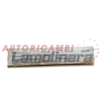 Fasce elastiche segmenti pistoni CITROEN 2cv 66×2+2+4.5 STD