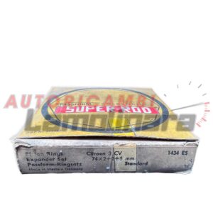 anillos de pistón CITROEN 3CV 74x2+2+5 mm standard 74.00 goetze 1434ES