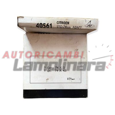 piston rings Kolbenringe CITROEN Ami 6 3cv 74×2+2+4.5 STD 74.00 PERFECT CIRCLE