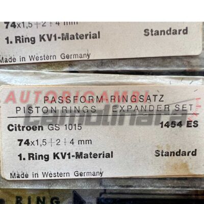 piston rings Kolbenringe CITROEN GS 1015 74×1.5+2+4 mm std 74.00 1454ES goetze