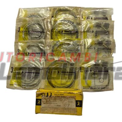 Fasce elastiche segmenti pistoni Fiat 1100 103 68×2,5+2,5+3,5 +1.0mm 10/10 69