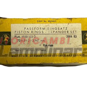 Fasce elastiche segmenti pistoni Lancia Appia Goetze 68x2+2+2+3+3 mm standard