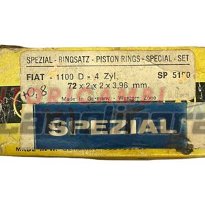 Fasce elastiche segmenti pistoni Fiat 1100 103D 72x2+2+3.96 mm +0.8 SP5190 72.80