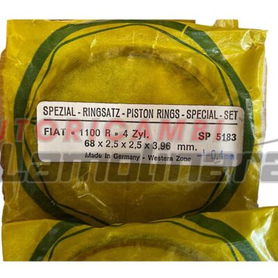 piston rings Kolbenringe Fiat 1100 R 103 H 68×2.5+2.5+3.96 +0.4mm Goetze SP5183