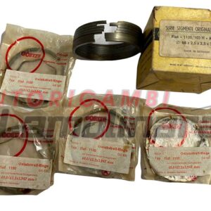 Fasce elastiche segmenti pistoni Lancia Appia Goetze 68x2+2+2+3+3 mm standard