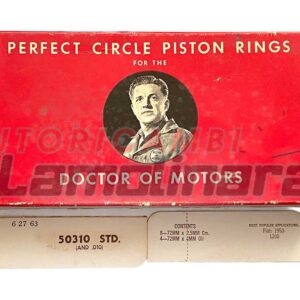 Fasce elastiche segmenti pistoni Fiat 1200 72x2.5+2.5+4 mm STD 72.00