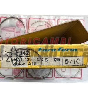 anillos de pistón Fiat 124 Coupè 80x1.5+2+3.96 +0.6mm 80.60 SP5234EF EUROFORM