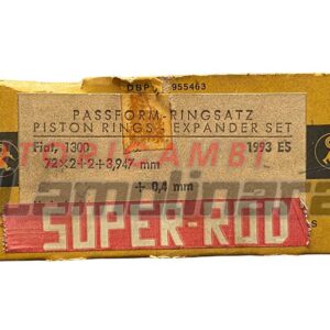 Fasce elastiche segmenti pistoni Fiat 1300 72x2+2+3.947 mm +0.4 1993ES 72.40