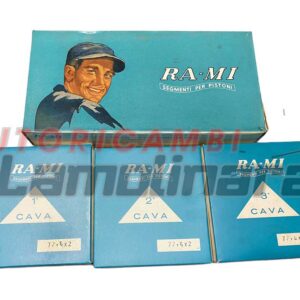 Fasce elastiche segmenti pistoni Fiat 1300 72x2+2+3.96 mm +0.6 SP5190 72.60 RAMI