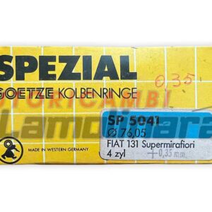 Fasce elastiche segmenti pistoni Lancia Appia Goetze 68x2+2+2+3+3 mm standard