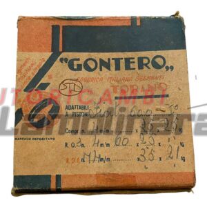 Fasce elastiche segmenti pistoni Fiat 600 60x2.5+2.5+3.5 mm STD 60.0 GONTERO