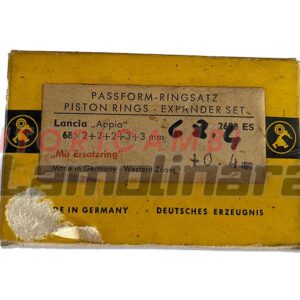 anillos de pistón Lancia Appia Goetze 68x2+2+2+3+3 +0.4 mm 68.4