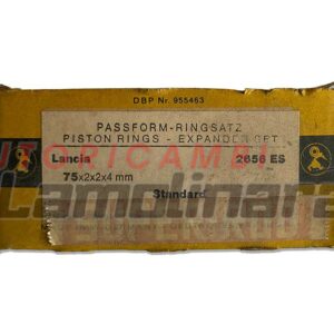 Fasce elastiche segmenti pistoni Lancia Appia Goetze 68x2+2+2+3+3 mm standard