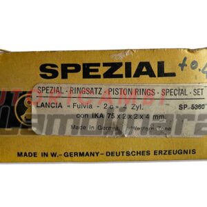 anillos de pistón Lancia Fulvia GT 75x2+2+4 Goetze +0,4mm 75,4