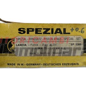 Fasce elastiche segmenti pistoni Lancia Appia Goetze 68x2+2+2+3+3 mm standard