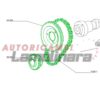 Kit catena distribuzione Fiat 1400 Fiat 1900 891060 891061 850877 - immagine 2