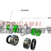 wheel bearing kit FIAT 850 sport spider rear 4108543 4121599 6B25 14172/053