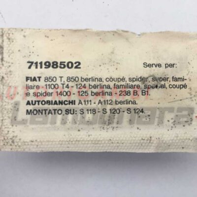 Camshaft – Lancia Autobianchi A112 Abarth 70 HP – OEM 4349258, Made In Italy, Vintage Spec