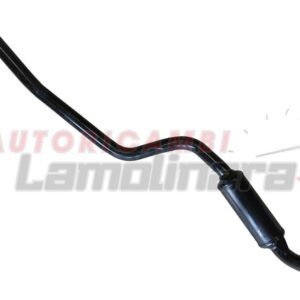 Performance exhaust system middle pipe silencer fiat 124 sporty spider