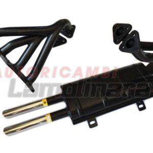 Silencioso tubo de escape silenciador deportivo Seat y Fiat 600 ABARTH 750 1000 Lotos