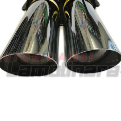 Marmitta Sportiva Renault dauphine doppia uscita cormata sport exhaust system