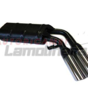 escape deportivo silencioso de doble salida Fiat 127 y Seat 127 Fura Crono