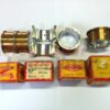 Casquillos de biela Fiat Topolino 500A varilla del pistón originales de época