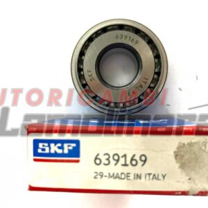 SKF 639169 Cojinete rueda delantera Fiat 900T 600T 850T 1100 Fiat 4387638 RIV 01/10/3912 18x47x14.4