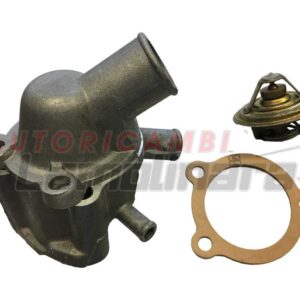 supporto flangia portatermostato fiat 850 completo coperchio guarnizione seat
