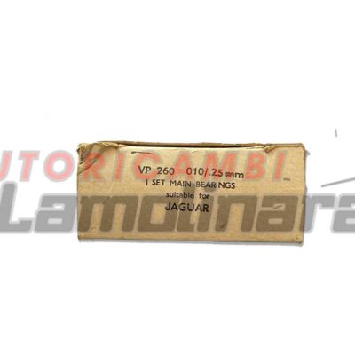 VP260+010 0.254 vandelvell set main bearings Jaguar C D E S xj6 xk150S MK10 +0.10 +0.254