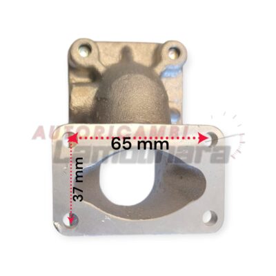 colector de admision A112 Abarth Fiat 127 850 903 982 carburador Weber DMTR