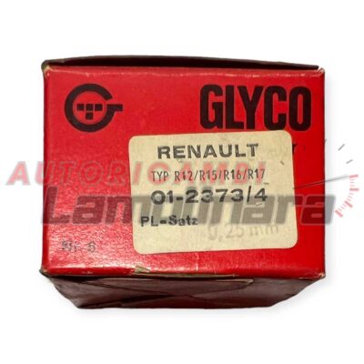 GLYCO 01-2373/4-0.25 bronzine di biella Renault R12 R15 R16 R17 CB-1202A 010 0.2