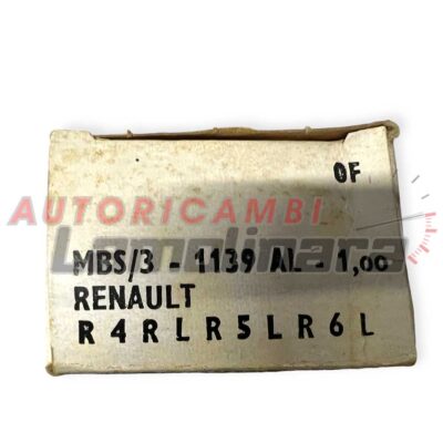 CLEVITE MBS/3-1139AL-1.00 bronzine di banco Renault R4 Dauphine R6 850 MB-633AL